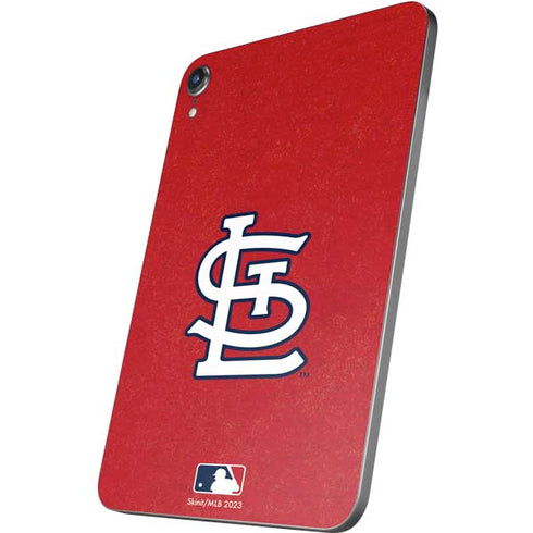 MLB St. Louis Cardinals - Solid Distressed Apple iPad Mini Skin