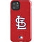 MLB St. Louis Cardinals - Solid Distressed iPhone Cases