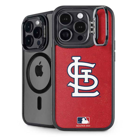 MLB St. Louis Cardinals - Solid Distressed iPhone 13 Pro Kickstand Case