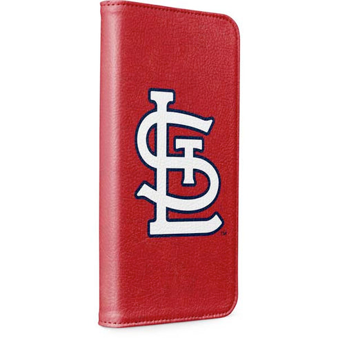 MLB St. Louis Cardinals - Solid Distressed iPhone 15 Folio Case