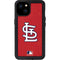 MLB St. Louis Cardinals - Solid Distressed iPhone 15 Plus Waterproof Case