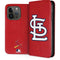 MLB St. Louis Cardinals - Solid Distressed iPhone 15 Pro Folio Case