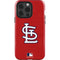 MLB St. Louis Cardinals - Solid Distressed iPhone 15 Pro Impact Case