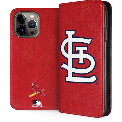 MLB St. Louis Cardinals - Solid Distressed iPhone Cases