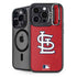 MLB St. Louis Cardinals - Solid Distressed iPhone 15 Pro Max Kickstand Case