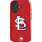 MLB St. Louis Cardinals - Solid Distressed iPhone 16 Magsafe Impact Case