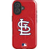 MLB St. Louis Cardinals - Solid Distressed iPhone 16 Magsafe Impact Case