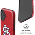MLB St. Louis Cardinals - Solid Distressed iPhone 16 Magsafe Impact Case