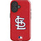 MLB St. Louis Cardinals - Solid Distressed iPhone 16 Plus Impact Case
