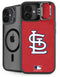 MLB St. Louis Cardinals - Solid Distressed iPhone 16 Plus Kickstand Case