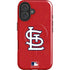 MLB St. Louis Cardinals - Solid Distressed iPhone 16 Plus Magsafe Impact Case