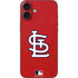 MLB St. Louis Cardinals - Solid Distressed iPhone 16 Plus Skin