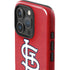 MLB St. Louis Cardinals - Solid Distressed iPhone 16 Pro Impact Case