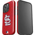 MLB St. Louis Cardinals - Solid Distressed iPhone 16 Pro Impact Case