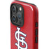 MLB St. Louis Cardinals - Solid Distressed iPhone 16 Pro Max Impact Case