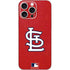 MLB St. Louis Cardinals - Solid Distressed iPhone 16 Pro Max Skin