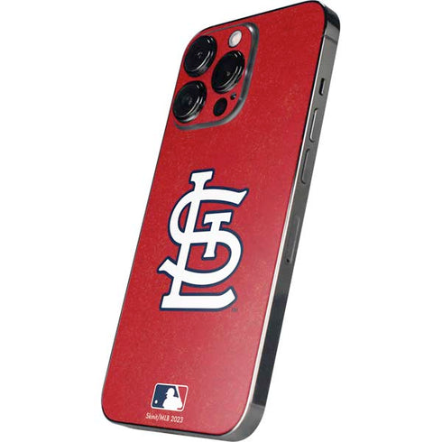 MLB St. Louis Cardinals - Solid Distressed iPhone 16 Pro Skin