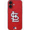 MLB St. Louis Cardinals - Solid Distressed iPhone 16 Skin