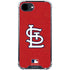MLB St. Louis Cardinals - Solid Distressed iPhone 16e Clear Case