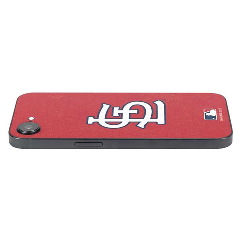 MLB St. Louis Cardinals - Solid Distressed iPhone 16e Skin