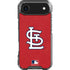 MLB St. Louis Cardinals - Solid Distressed iPhone 17 Air Clear Case