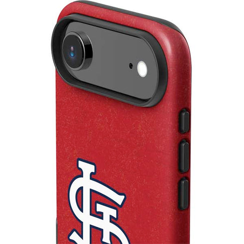MLB St. Louis Cardinals - Solid Distressed iPhone 17 Air Impact Case