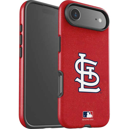 MLB St. Louis Cardinals - Solid Distressed iPhone 17 Air Impact Case
