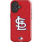 MLB St. Louis Cardinals - Solid Distressed iPhone 17 Impact Case