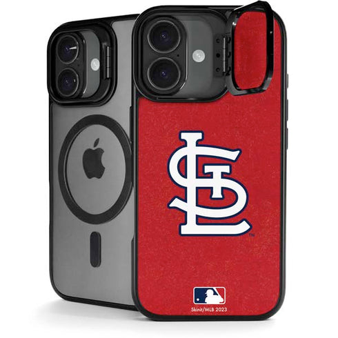 MLB St. Louis Cardinals - Solid Distressed iPhone 17 Kickstand Case