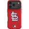 MLB St. Louis Cardinals - Solid Distressed iPhone 17 Pro Impact Case