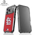 MLB St. Louis Cardinals - Solid Distressed iPhone 17 Pro Max Clear Case