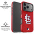 MLB St. Louis Cardinals - Solid Distressed iPhone 17 Pro Max Magsafe Impact Case