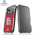 MLB St. Louis Cardinals - Solid Distressed iPhone 18 Pro Clear Case