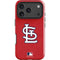 MLB St. Louis Cardinals - Solid Distressed iPhone 18 Pro Max Impact Case