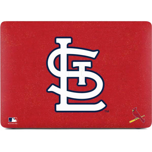 MLB St. Louis Cardinals - Solid Distressed Apple MacBook Air Skin