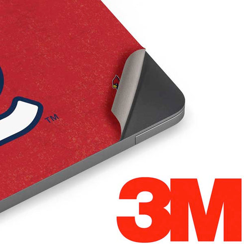 MLB St. Louis Cardinals - Solid Distressed Apple MacBook Air Skin