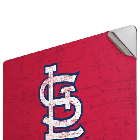 MLB St. Louis Cardinals - Solid Distressed Apple MacBook Pro 16-inch Skin