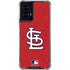MLB St. Louis Cardinals - Solid Distressed Moto G Power 5G (2024) Clear Case