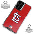 MLB St. Louis Cardinals - Solid Distressed Moto G Power 5G (2024) Clear Case