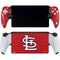MLB St. Louis Cardinals - Solid Distressed PlayStation Portal Remote Player Skin