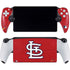 MLB St. Louis Cardinals - Solid Distressed PlayStation Portal Remote Player Skin