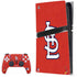 MLB St. Louis Cardinals - Solid Distressed PS5 Pro Bundle Skin