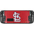 MLB St. Louis Cardinals - Solid Distressed Steam Deck Handheld Gaming Computer OLED Skin