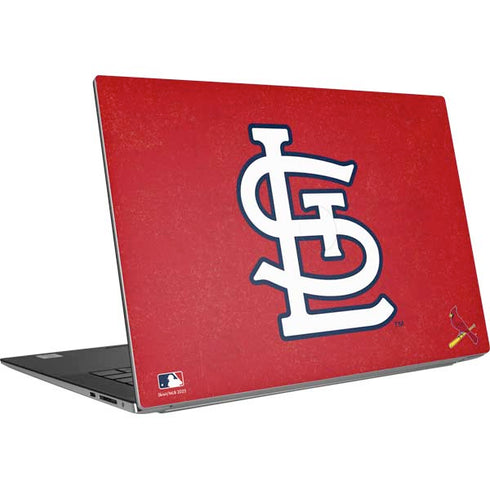 MLB St. Louis Cardinals - Solid Distressed Dell XPS Skin