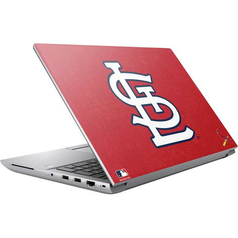 MLB St. Louis Cardinals - Solid Distressed HP ZBook Fury 16 G10 Skin