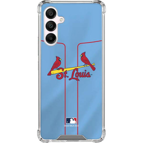 MLB St. Louis Cardinals Alternate/Away Jersey Galaxy A16 5G Clear Case