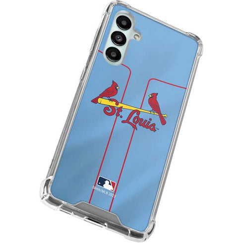 MLB St. Louis Cardinals Alternate/Away Jersey Galaxy A16 5G Clear Case