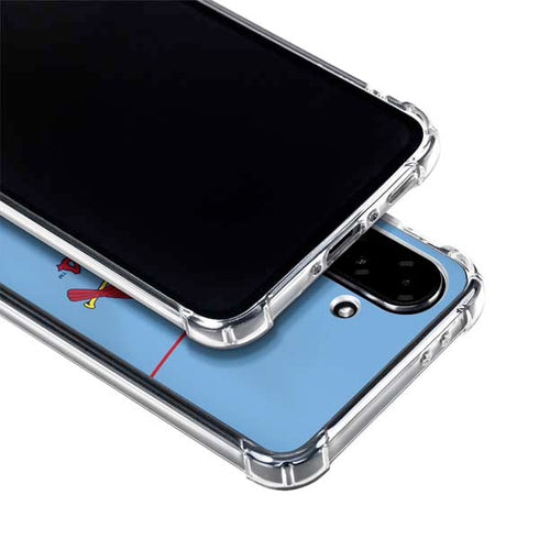 MLB St. Louis Cardinals Alternate/Away Jersey Galaxy A36 5G Clear Case