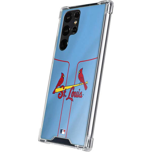 MLB St. Louis Cardinals Alternate/Away Jersey Galaxy S23 Ultra Clear Case