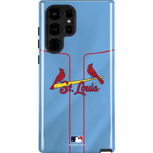 MLB St. Louis Cardinals Alternate/Away Jersey Galaxy Cases